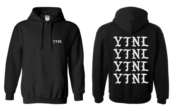 Image of YTNL Hoodie CBLACK/CWHITE 