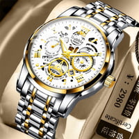 Image 2 of UTHAI Watch For Men Trendy High end Light Luxury Versatile Quartz Wristwatches Waterproof Roman Holl
