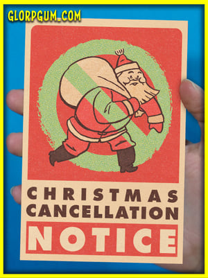 Christmas Cancellation Cards