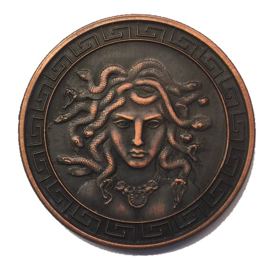 Image of Medusa 1oz Copper Challenge Coin