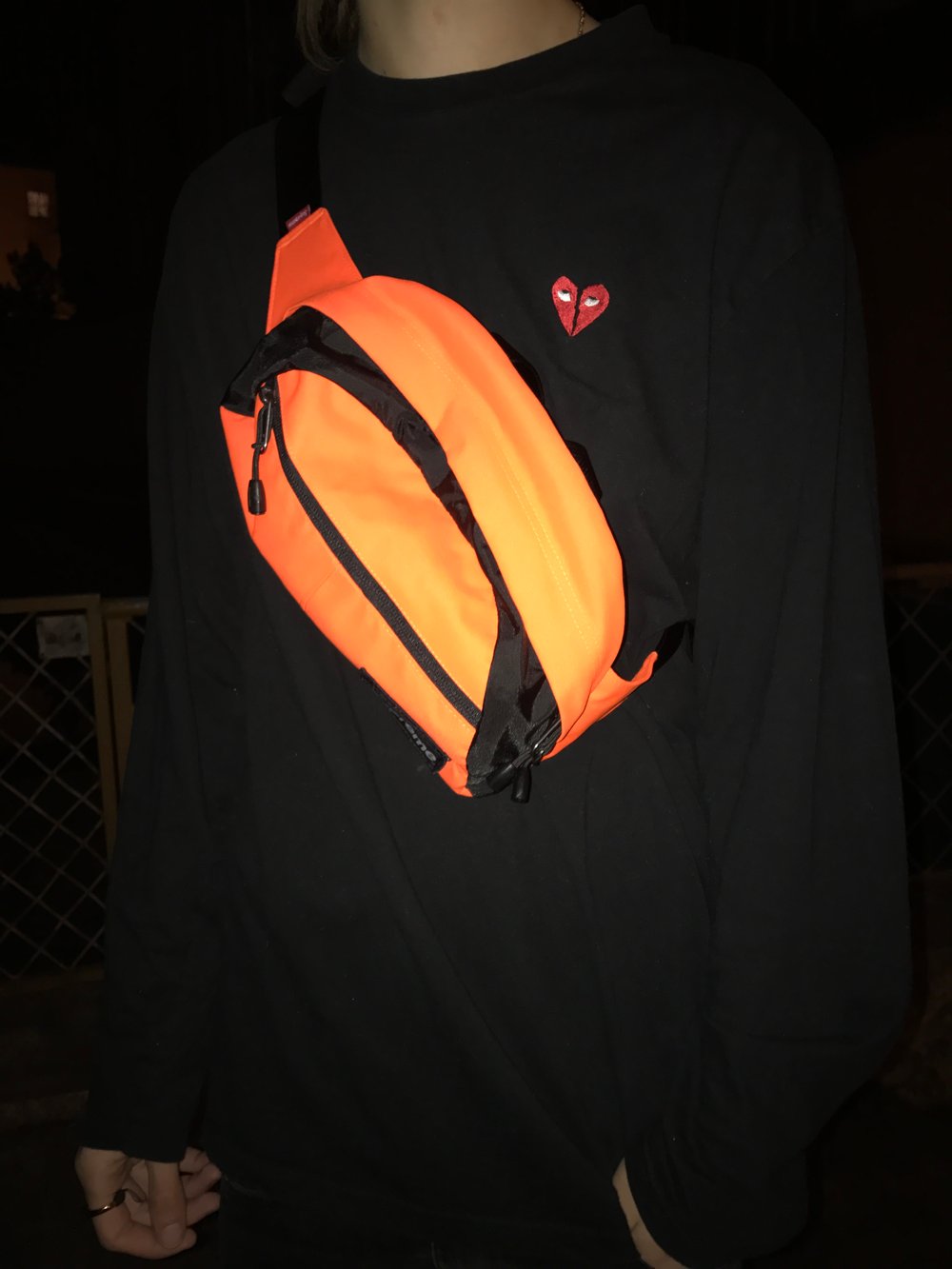 Image of Black BROKEN HEART Longsleeve