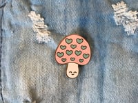 Image 5 of Happy Mushroom Enamel Pin