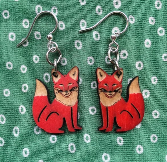 Image of Fox Earrings