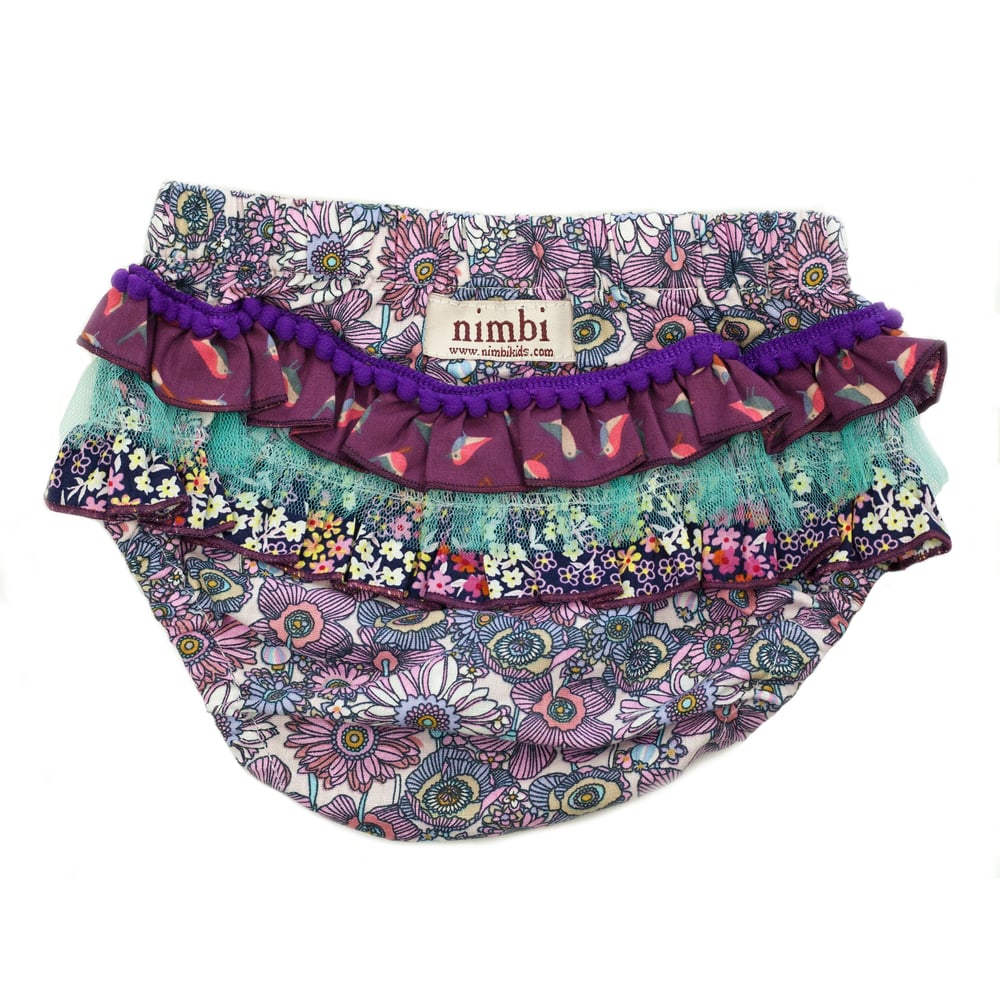 Image of Bambini Ruffled Pilchers - Dahlia