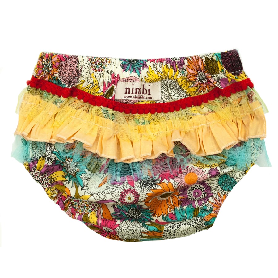 Image of Bambini Ruffled Pilchers - Sunflower Medley