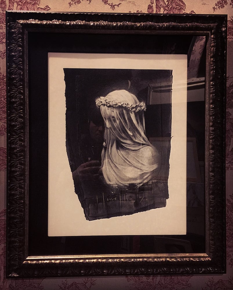 Image of 'WHITE WIDOW' - Framed Limited Edition {61/100}