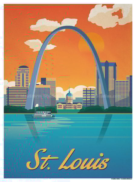 Image of St. Louis Poster