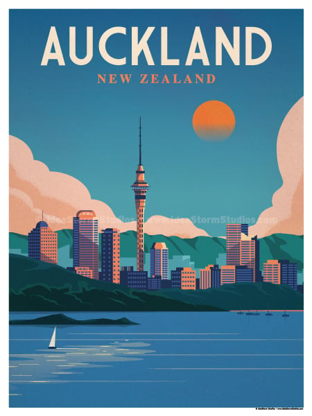 Image of Auckland Poster