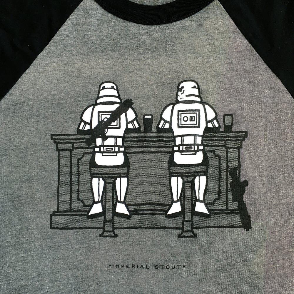 Image of "Imperial Stout" Baseball Tee