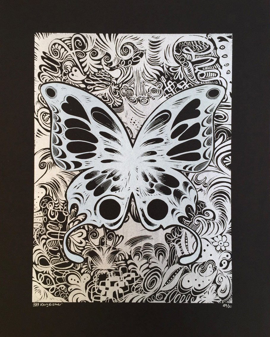Image of Black Butterfly