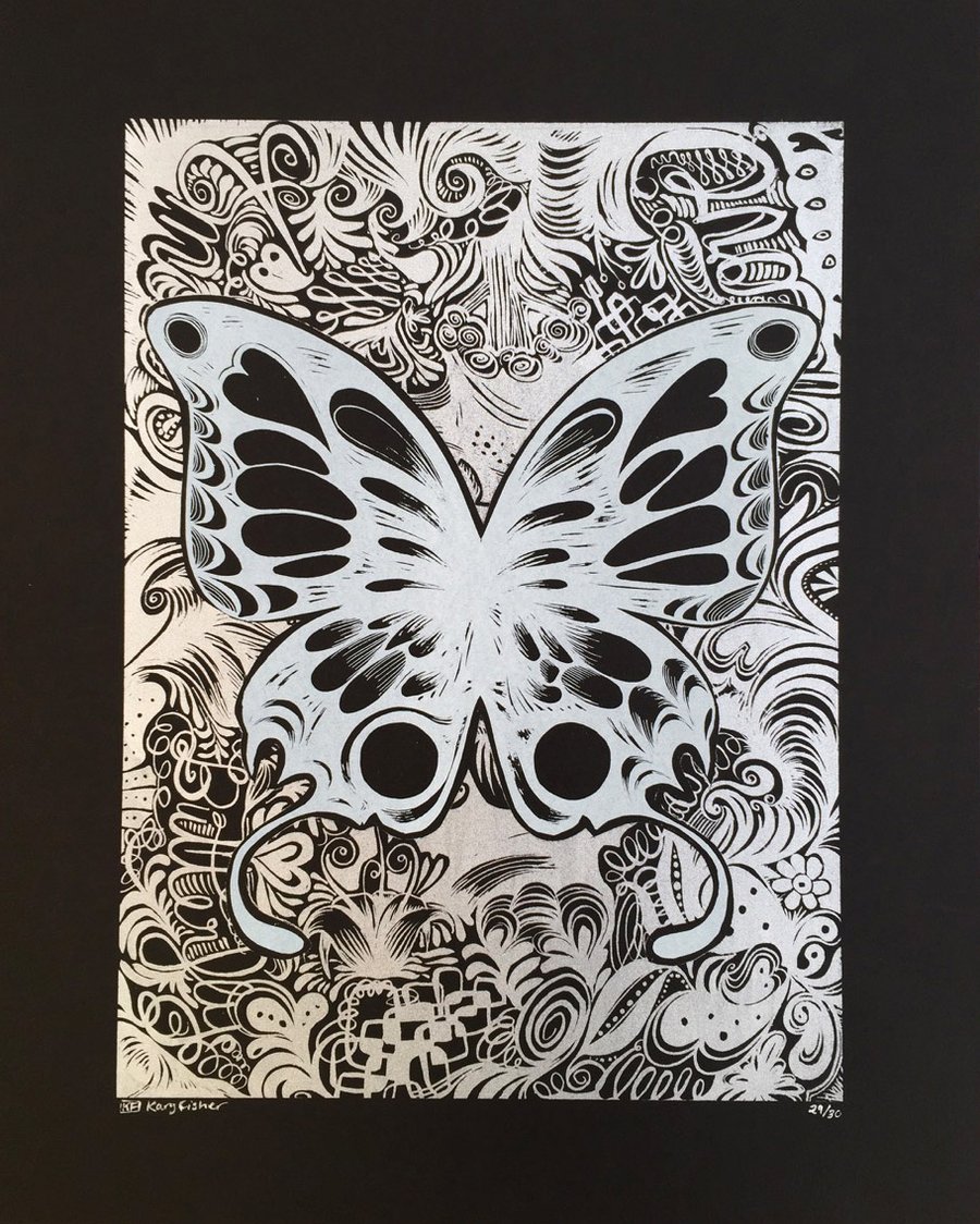 Image of Black Butterfly