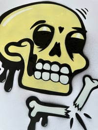 Image 3 of SkullTag Yellow