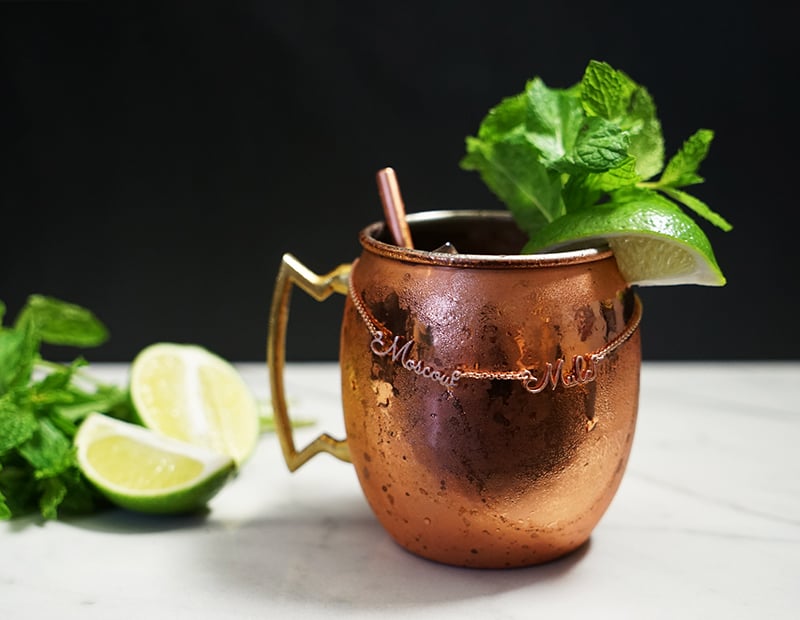 Image of Moscow Mule Cocktail Necklace