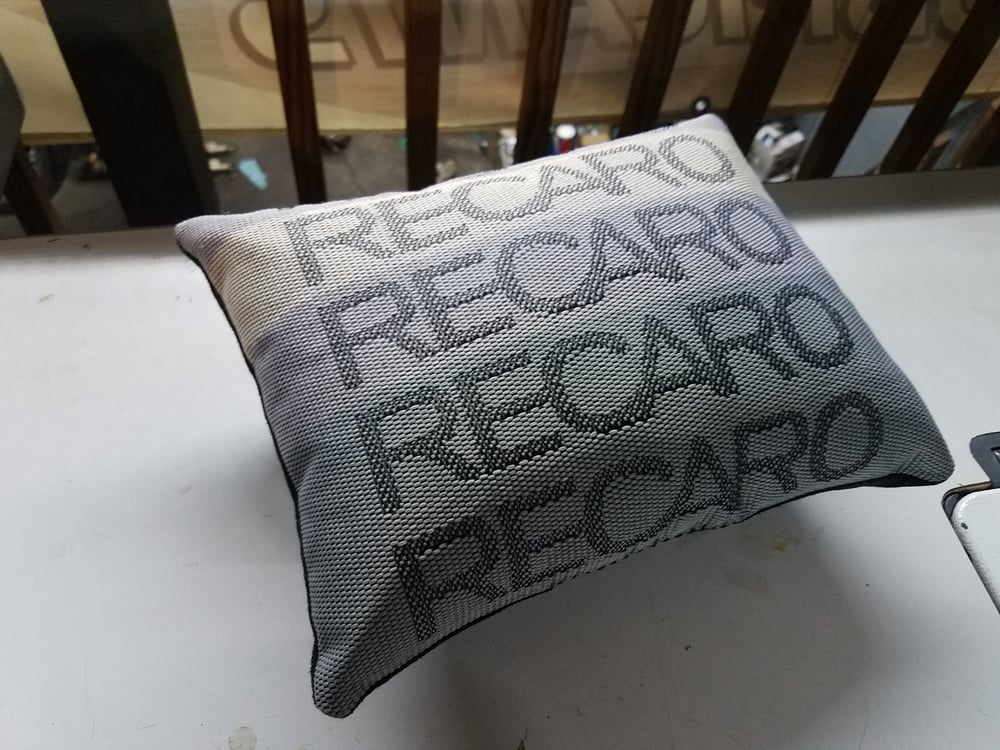 Custom recaro pillow( free matching keychain included)