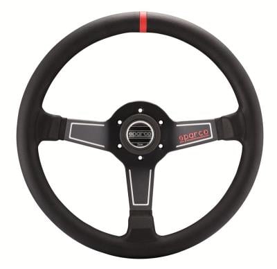 Image of Sparco L575 Leather Steering Wheel