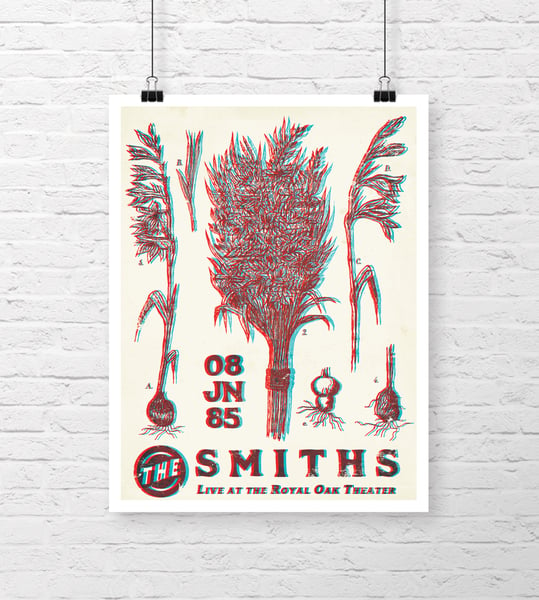Image of The Smiths - Gig Poster