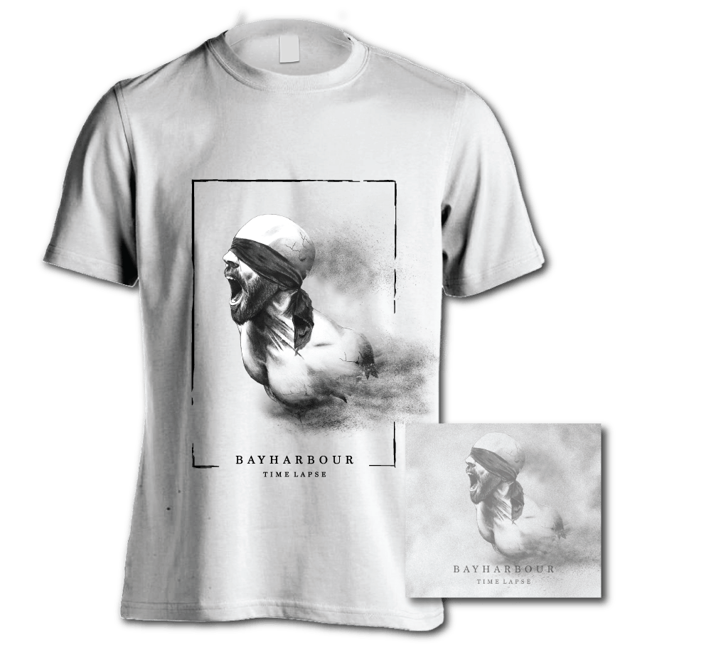 Image of 'TIME LAPSE' ALBUM + WHITE T-SHIRT