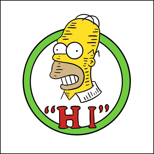 Image of Homer's Corporate Logo Patch