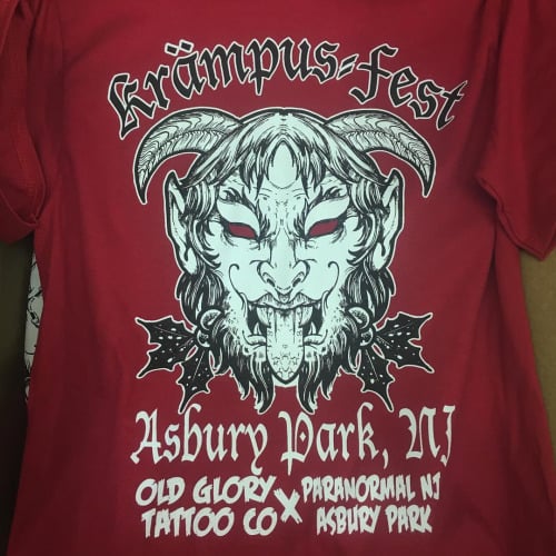 Image of Krampus T-shirt only sm left