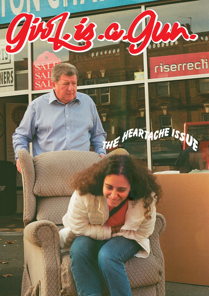Image of GIRL.IS.A.GUN "THE HEARTACHE ISSUE" COVER 2 FIND US IN STORES :)