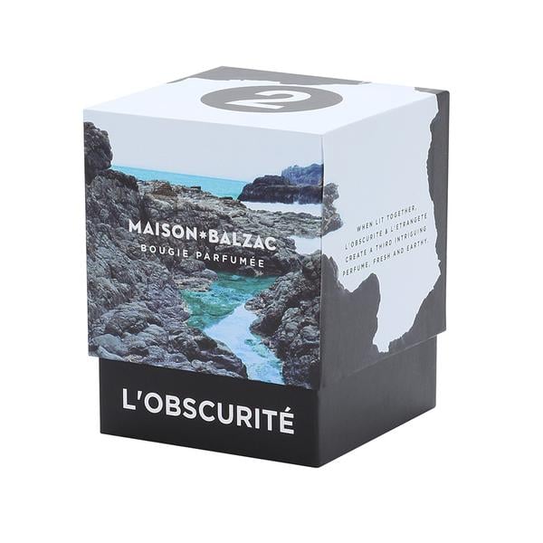 Image of L'Obscurite (Darkness) Scented Candle - Lyn&Tony x Maison Balzac