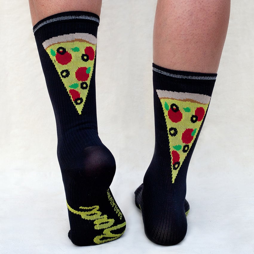 Image of Pizza in the Oven Reflective Performance Socks