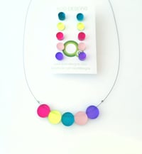 Set náhrdelník & náušnice circles