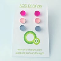 Set 3 páry náušnic