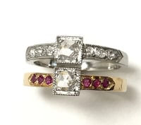 Image 2 of Victoria Rosecut Diamond Ring