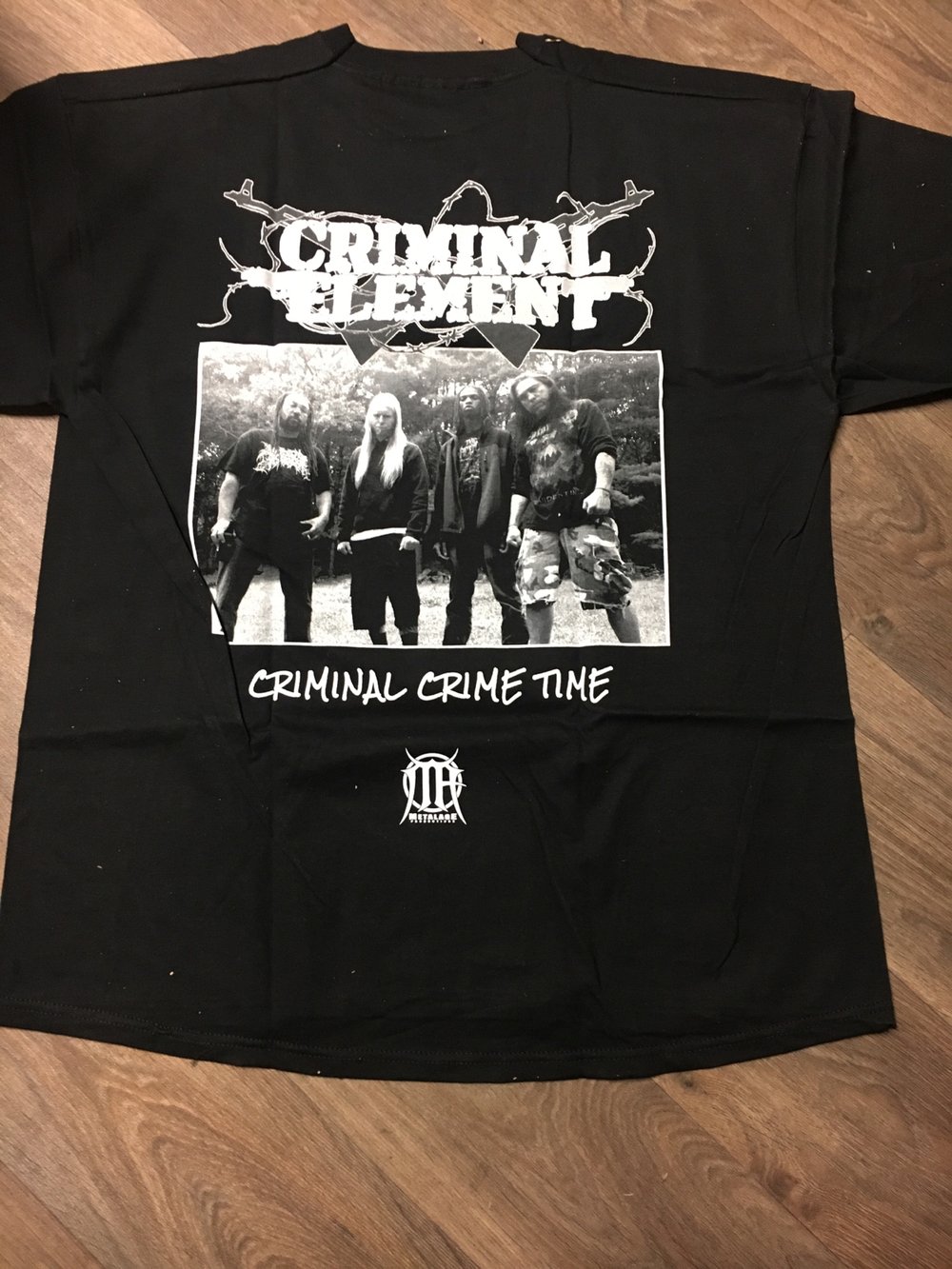 CRIMINAL ELEMENT - Criminal Crime Time T-Shirt