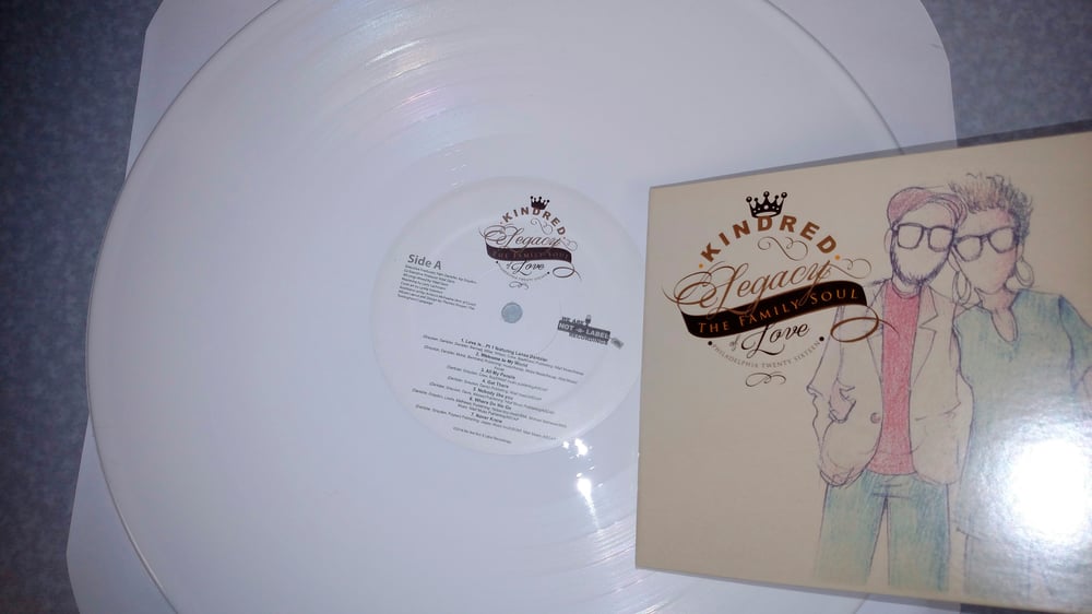 Image of White Vinyl full length LP :Legacy of Love 