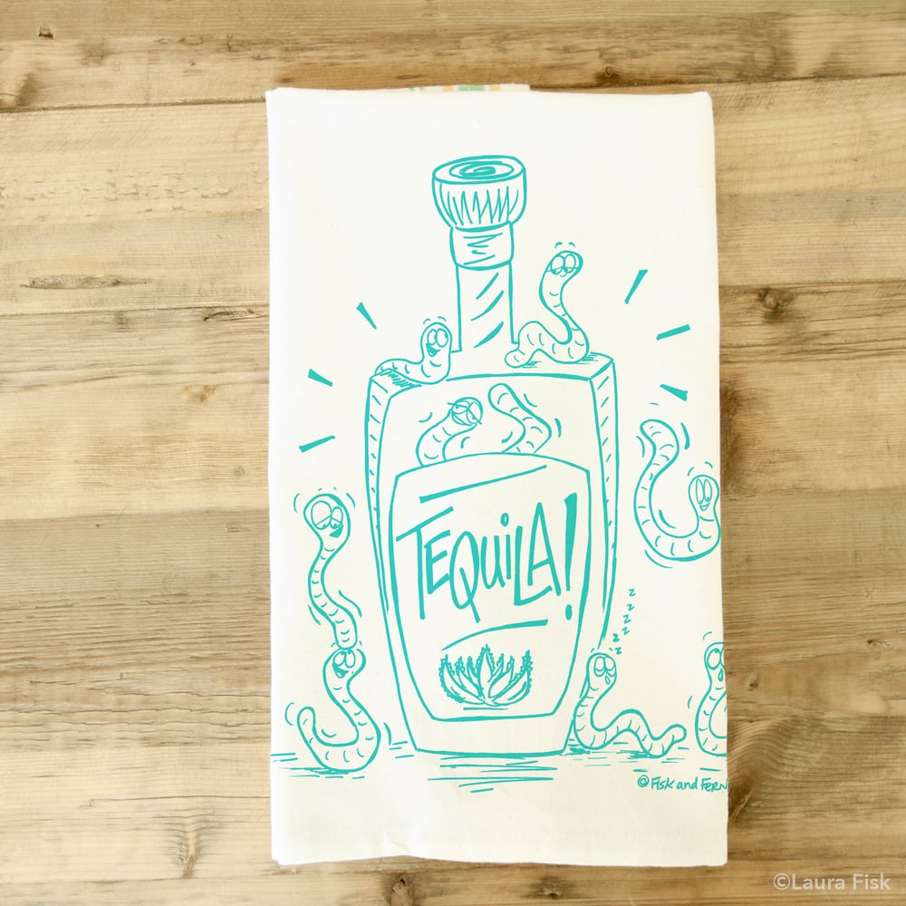 Image of Tequila Tea Towel