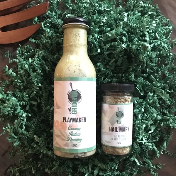 Image of What’s for Dinner Set: Playmaker Salad dressing + Hail Mary All-Purpose 