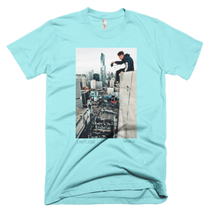 Image of Life On The Edge Tee - Aqua