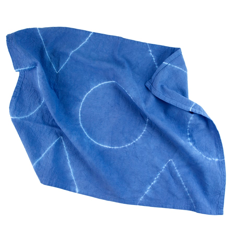 Image of Kitchen Towel - Indigo Blue