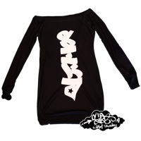 Image 2 of Hyrografik Handstyles galdem long sleeved dress (multiple colour ways)