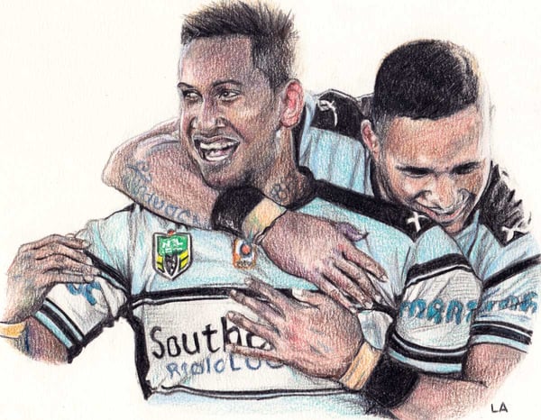 Image of Ben Barba and Valentine Holmes 