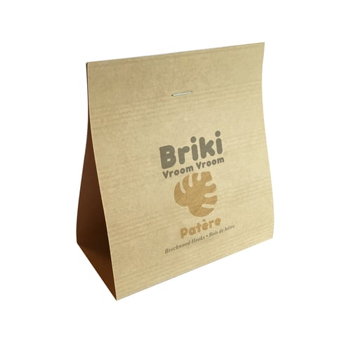 Image of Patère Monstera en bois de hêtre