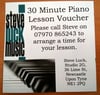 Lesson Gift Voucher 30 minutes