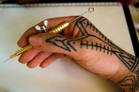 Image 4 of - Bullet Tool - hanpoke tattoo tool