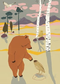 Image 4 of Forrest poster - Bear