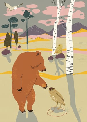 Image of Forrest poster - Bear