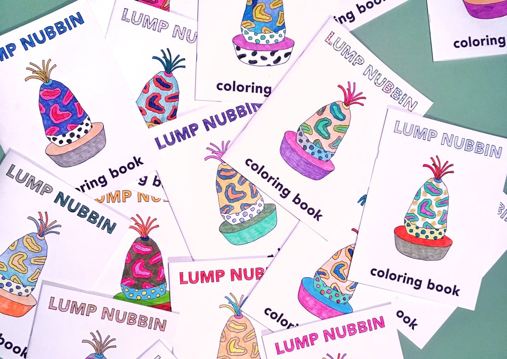 Image of Lump Nubbin Coloring Book