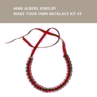 Image 1 of Anni Albers Jewelry: Make Your Own Necklace Kit #3