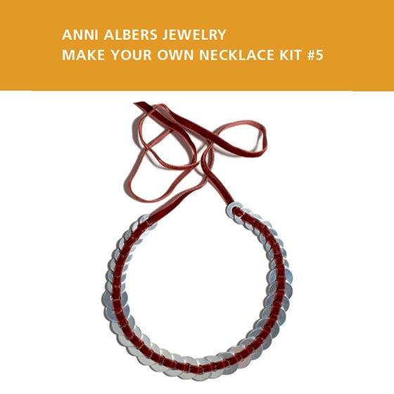 Image of Anni Albers Jewelry: Make Your Own Necklace Kit #5