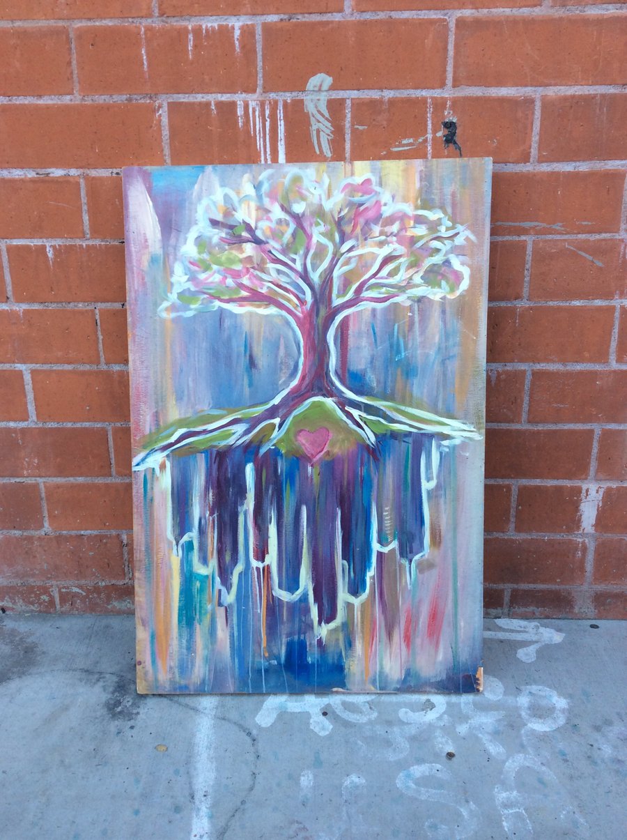 Image of Eternally rooted. (sold)