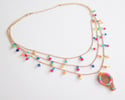 Triple Travel Balloon Necklace