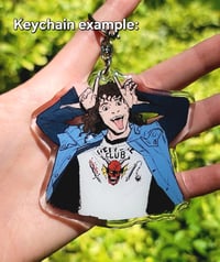 Image 4 of 9-1-1 Buck and Eddie Keychains [PRE-ORDER]
