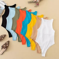 Image 1 of Jumper body suit Women casual Sexy Slim beach 