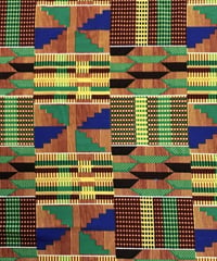 Image 4 of OG Kente Hooded Scarf | More Colors Available.